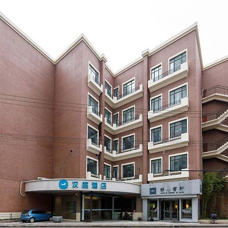 Hanting Express Shanghai Changshou Road Bagian luar foto