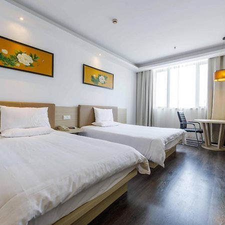 Hanting Express Shanghai Changshou Road Bagian luar foto